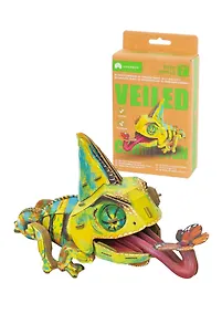 Купить 3D пазл Makebug «Хамелеон», линейка Deep Jungle. Арт. MB-D-0050 — Фото №1