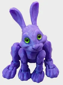 Купить Фигурка 3D Прыгающий кролик Том (пластик) (7х7) (02002999) — Фото №1