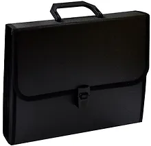 Купить Портфель пластиковый А4, 13 отделений — Фото №1