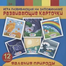 Купить Явления природы. Игра развивающая на запоминание — Фото №1
