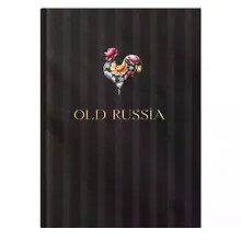 Купить Книга для записей А5 128л кл. "OLD RUSSIA. Black" интеграл.перепл., матов.ламин., тисн.фольгой — Фото №1