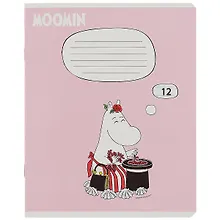Купить Тетрадь в линейку "Муми-тролли", 12 листов, в ассортименте — Фото №1