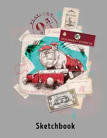 Купить Скетчбук. Гарри Поттер. Платформа 9 и 3/4 (162х210 мм, на навивке, 40 л., плотность бумаги 160 гр.) — Фото №1