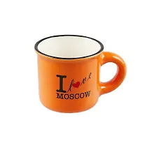 Купить Кружка  I love Moscow (фарфор.мал.под эмаль) (оранжевая) (065-9-19-IL-OR) — Фото №1