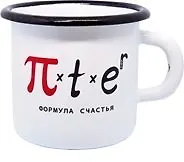 Купить Кружка металлическая эмалированная СПб. Формула счастья — Фото №1