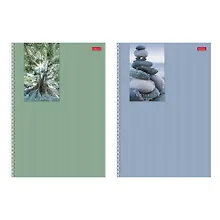 Купить Тетрадь А4 80 листов, клетка, "Прикосновение к природе", в ассортименте — Фото №1