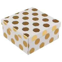 Купить Подарочная коробка «Golden point», 15 х 15 см — Фото №1