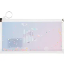 Купить Папка на молнии Travel "Space" с расширением, ассорти — Фото №1