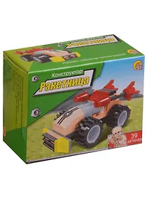 Купить Конструктор пластиковый, Рыжий Кот Ракетница 39дет., коробка 9,5*7*4,5см К-1814 — Фото №1