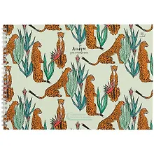 Купить Альбом для рисования Unnika, "Гепарды", А4, 30 листов, на гребне — Фото №1