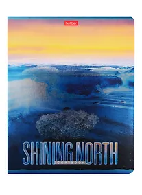 Купить Тетрадь в клетку Hatber, "Сияющий север", 48 листов, в ассортименте — Фото №1