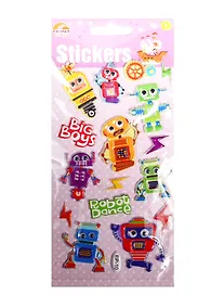 Купить Наклейки-глазастики Роботы (11-02415-EP-10) — Фото №1