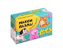 Купить МаксиПазлы «Домашние животные». Набор из 7 картинок — Фото №1