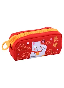 Купить Пенал с большой молнией "Котик Манэки-нэко" — Фото №1