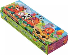 Купить Умные кубики  в поддончике (длинные). 12 штук. Едем с ветерком — Фото №1