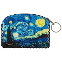 Купить Кошелек на молнии Звездная ночь (9х13) (кожзам) — Фото №1