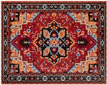 Купить Кристальная (алмазная) мозаика  "ФРЕЯ"ALPD-139 на подрамнике "Персидский ковер"50 х 40 см — Фото №1