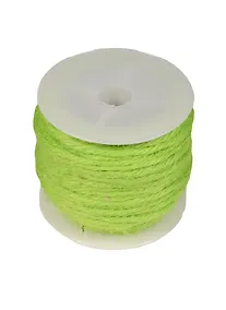 Купить Бечевка для декорирования на пластиковой бобине 10м салатовая — Фото №1