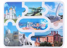 Купить ГС Магнит плоский  95х120мм ПАЗЛ Самара № 1 (031048мпа95001) — Фото №1