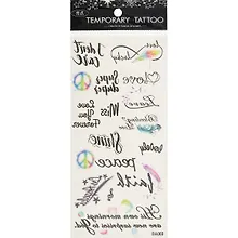 Купить Тату Тексты 9 х 22,5 (микс)(орр) — Фото №1