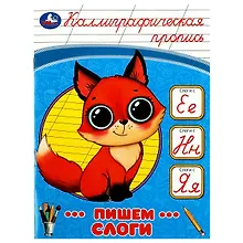 Купить Каллиграфическая пропись. Пишем слоги — Фото №1