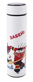 Купить Союзмультфильм Термос Шайбу! Шайбу! (белый) (500 мл) — Фото №1