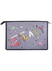 Купить Папка для тетрадей А4 "ГЭЛЭКСИ" 33*23*5см пластик, молния — Фото №1