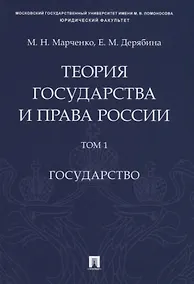 Купить Теория государства и права России. Учебное пособие в 2 томах. Том 1. Государство — Фото №1