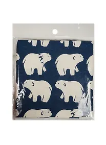 Купить Отрез льна (48*48см) (пакет) Мишка на синем (11-00399-L3) — Фото №1