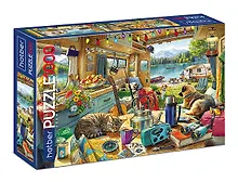 Купить Пазл hatber "Уютный кемпинг", 1000 элементов А2ф, 68х48 см — Фото №1