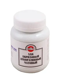 Купить Лак акриловый, матовый Olki, 100 мл. — Фото №1