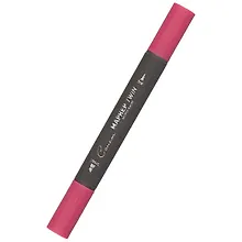 Купить Маркер художественный "Сонет" винно-красный, двухсторон., тонк. и широк.долото, Сонет — Фото №1