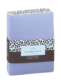 Купить Ежедневник недатированный "Florence. Leopard", В6, 160 листов, голубой — Фото №1
