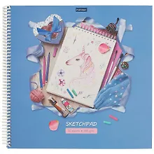 Купить Скетчбук «Искушение нежностью», 32 листа, 29 х 29 см — Фото №1