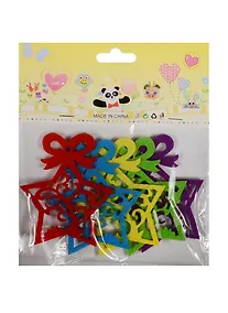 Купить Набор декоративных эл. из фетра Звезды кружевные (5шт) (11-24067-L7) — Фото №1