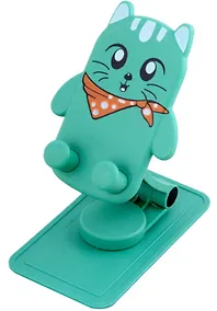 Купить Держатель для телефона Котик с банданой (6,3х5,1) (пластик) (коробка) — Фото №1