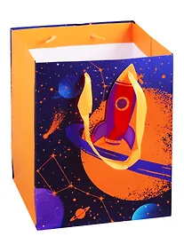 Купить Пакет подарочный "Космос", А5 — Фото №1