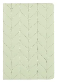 Купить Ежедневник недат. А5 164л "Лайка" оливковый,кожзам, тв.переплет, обл.поролон,стеганная строчка, офсет, ляссе, подар.карт.коробка — Фото №1