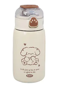 Купить Термобутылка Kawaii Собачка (пластик/металл) (400мл) (12-7598-202510-STB-19) — Фото №1