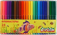 Купить Фломастеры Каляка-Маляка, 24 цвета — Фото №1