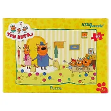 Купить Пазл Три кота (АО СТС ) Step puzzle 60эл — Фото №1