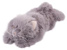 Купить Мягкая игрушка Котик пушистый (серый) (60см) (12-20251028-6L) — Фото №1