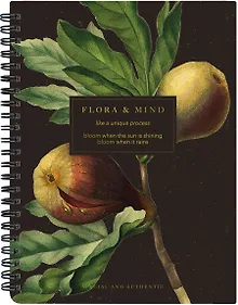 Купить Тетрадь в клетку Be Smart, "Flora. Инжир", 80 листов — Фото №1