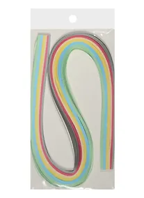 Купить Бумага для квиллинга в пакете с подложкой (3mm) (120 листов) (52cm) нежный (11-23988-J21) — Фото №1