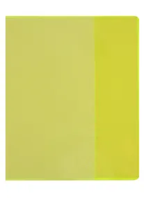 Купить Обложка для тетрадей "Neon" желтая — Фото №1