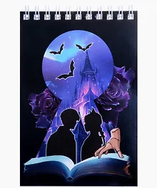 Купить Блокнот А6 60 листов, клетка, "Вэнсдэй Замочная скважина" гребень — Фото №1