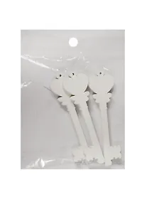 Купить Заготовка из дерева, ключ, 3 шт, 7*2 см, белый (11-00410-15-15) — Фото №1