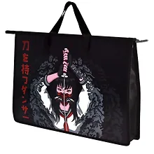 Купить Папка для чертежей и рисунков А3 "ТАНЕЦ С КАТАНОЙ" 45*33*9см, внутр.ПВХ карман, дно с расширением, текст.ручки, УФ-печать — Фото №1