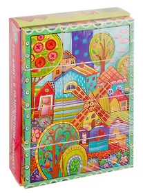 Купить Умные кубики  в поддончике. 12 штук. Кто живёт в разноцветном городке? — Фото №1