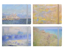 Купить Скетчбук "К.Моне" 130*190, 30 листов, 240г/м2, твердая обложка, в ассортименте — Фото №1